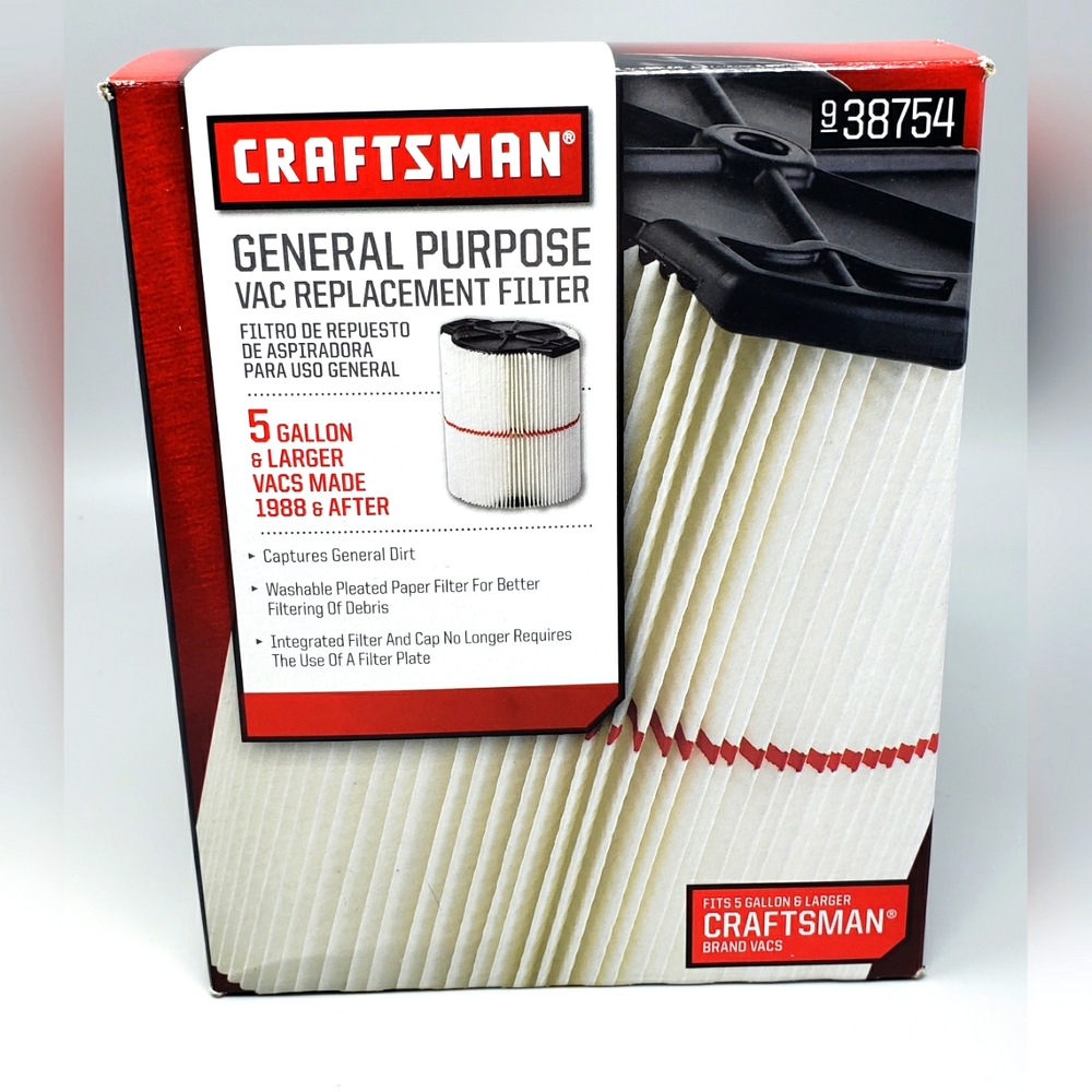 Craftsman General Purpose Vac Replacement Filter